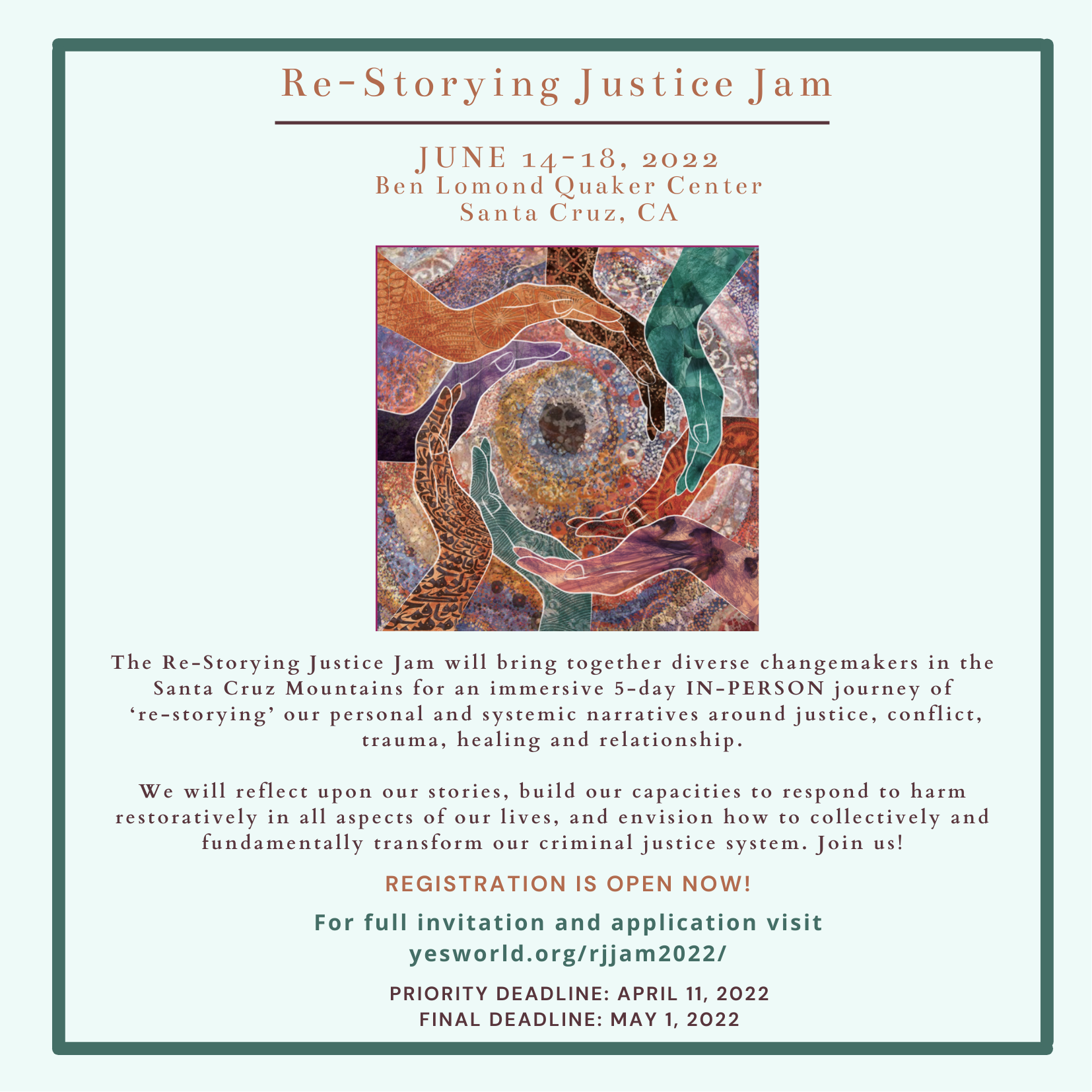 2022 Restorying Justice Jam