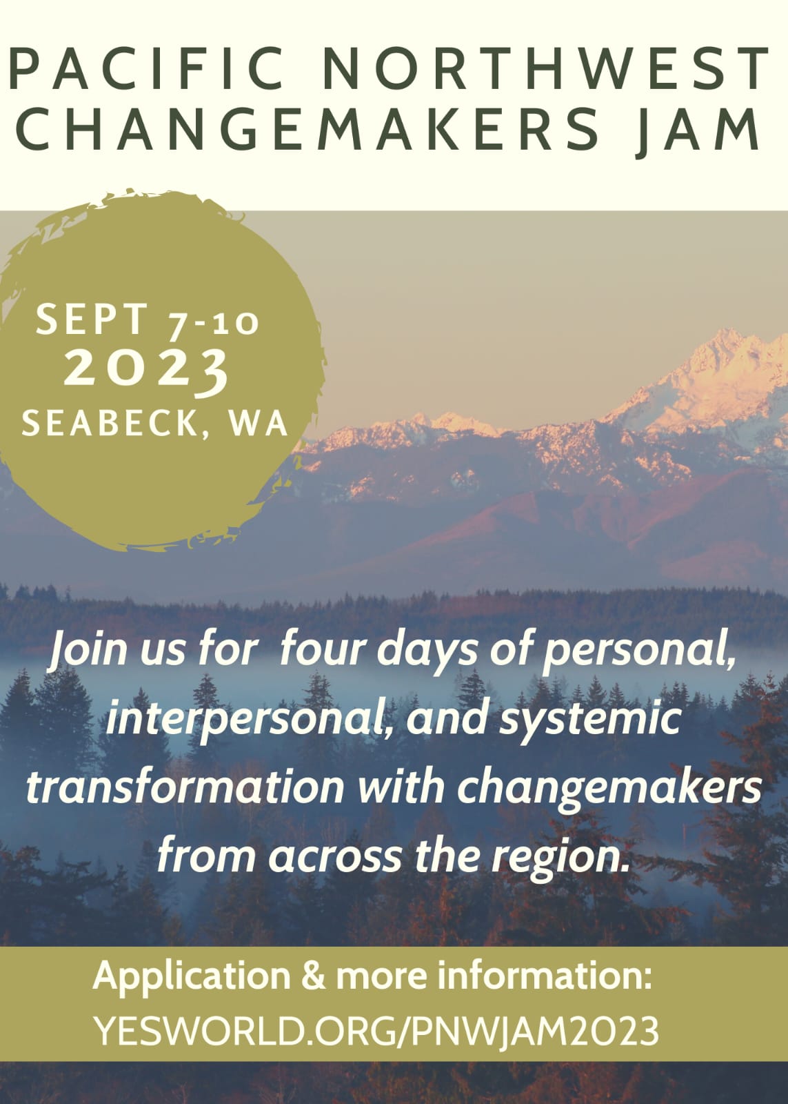 Pacific Northwest Jam 2023