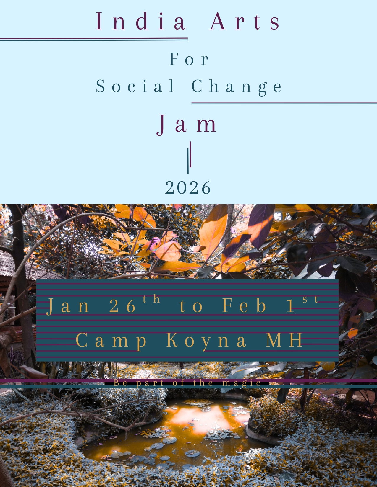 India Arts for Social Change Jam 2026